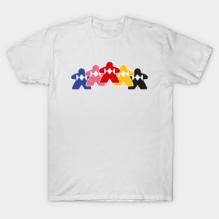 Go Go Power Meeples T-Shirt